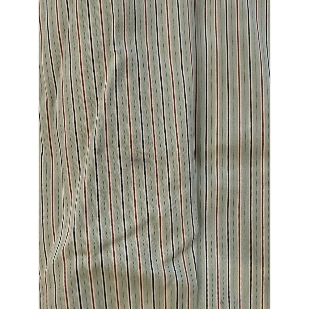 VTG Polo Ralph Lauren Custom Fit Shirt Mens Size 2XL Button Up Green Stripe Pony - Picture 6 of 7